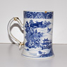 Large blue and white mug (side 2), China, 18th century [thumbnail]