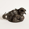 Bronze lion dog, China/Japan, 17th century [thumbnail]