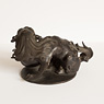 Bronze lion dog (view 4), China/Japan, 17th century [thumbnail]