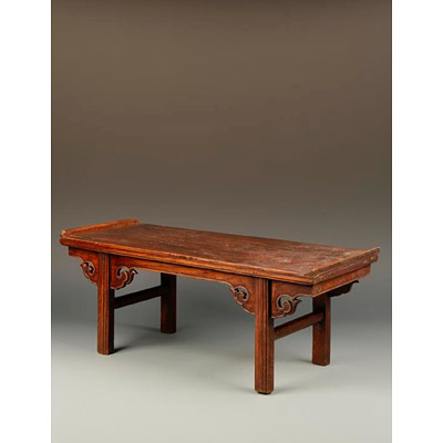 Miniature elm table, China, Qing Dynasty, 18th century