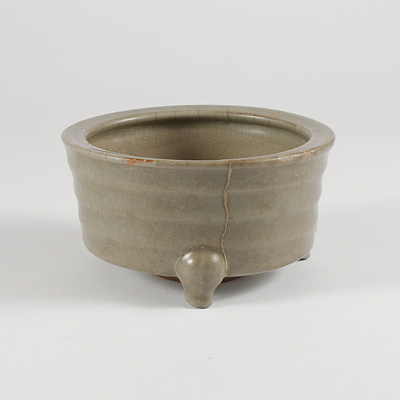 Longquan celadon incense burner, China, Ming Dynasty, 15th century