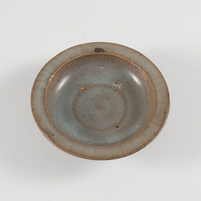 Jun ware dish (View from the top), China, Yuan Dynasty, 13th/14th century