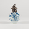 A blue and white porcelain vase (other side), China, Qing Dynasty, Kangxi, 18th century [thumbnail]