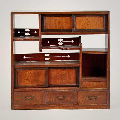 Elm tansu (cabinet), Japan, Meiji era, circa 1900 Elm tansu (cabinet), Japan, Meiji era, circa 1900