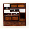 Elm tansu (cabinet), Japan, Meiji era, circa 1900 [thumbnail]