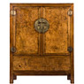 Large elm and burl-wood cabinet, China, Qing Dynasty, 19th century [thumbnail]