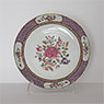 Famille rose dish, China, Qianlong, circa 1780 [thumbnail]