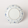 Kraak blue and white porcelain saucer dish (bottom), China, Ming Dynasty, circa 1600 [thumbnail]