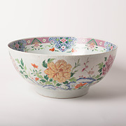 Large famille rose export porcelain bowl - China, Qianlong, circa 1760