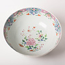 Large famille rose export porcelain bowl (top), China, Qianlong, circa 1760 [thumbnail]