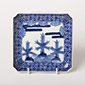 Arita blue and white porcelain dish, Japan, Edo period, late 18th century [thumbnail]