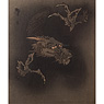 Dragon in Clouds, by Katsushika Taito II (active 1810-1853), Japan,  [thumbnail]