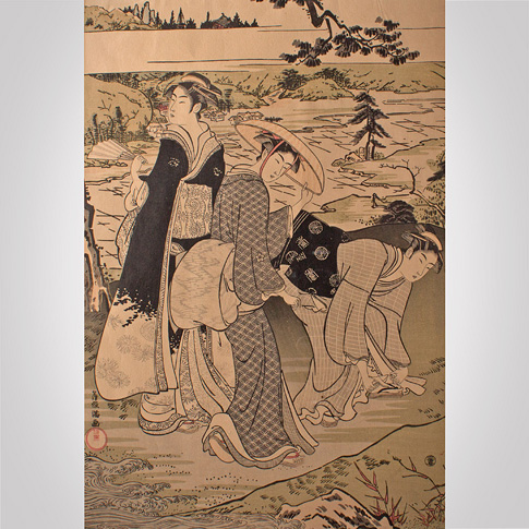 The Six Crystal Rivers, by Kubo Shunman (1787-1788), Japan, 