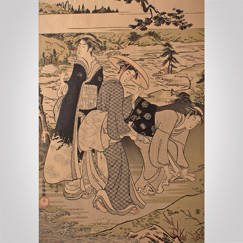 The Six Crystal Rivers, by Kubo Shunman (1787-1788), Japan, The Six Crystal Rivers, by Kubo Shunman (1787-1788), Japan,