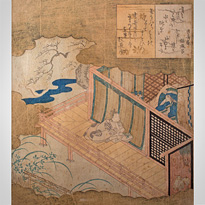 Tosa Style Surimono - Japan, late 18th century