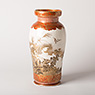 Kutani porcelain vase, Japan, Meiji Era, late 19th century [thumbnail]