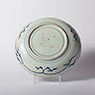 Arita blue and white dish (underside), Japan, Edo Period, 18th century [thumbnail]